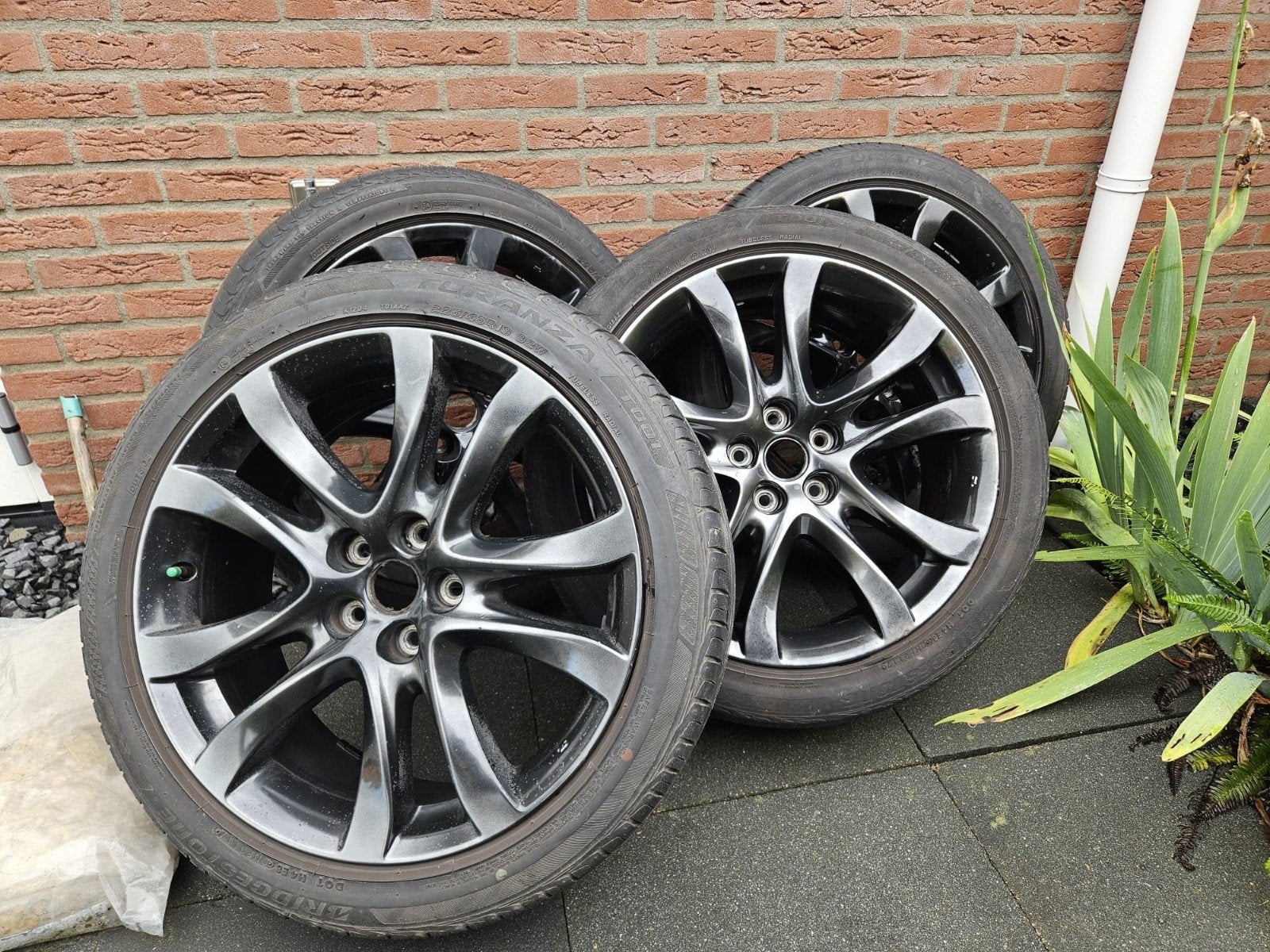 Mazda mitsubishi hyundai velgen 5x114.3 19-20-16-17inch, Auto-onderdelen, Gebruikt, Banden en Velgen, Personenwagen, Zomerbanden