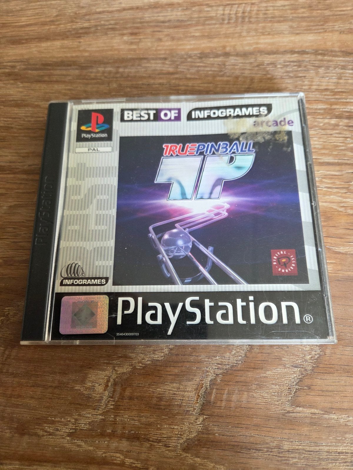 True Pinball PS1, Spelcomputers en Games, Games | Sony PlayStation 1, 1 speler, Ophalen of Verzenden, Zo goed als nieuw, Vanaf 3 jaar