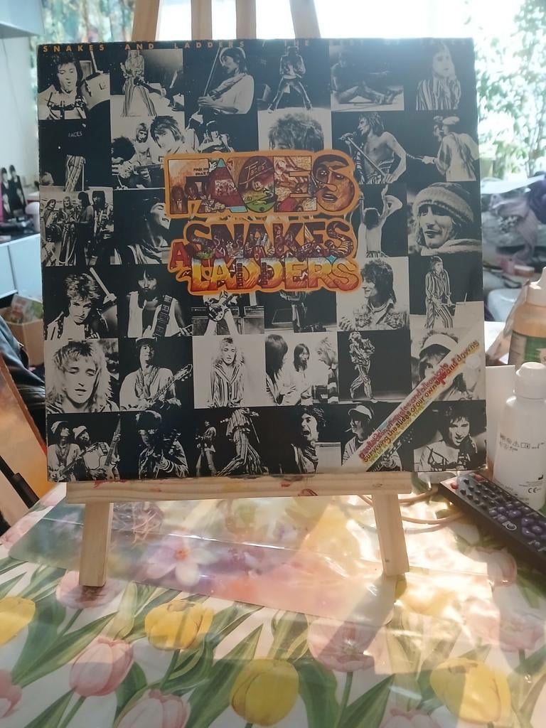 Faces - Snakes and Ladders LP (1976) - Classic Rock Vinyl, Gebruikt, Ophalen of Verzenden, 1970 - 1979, Complilatie