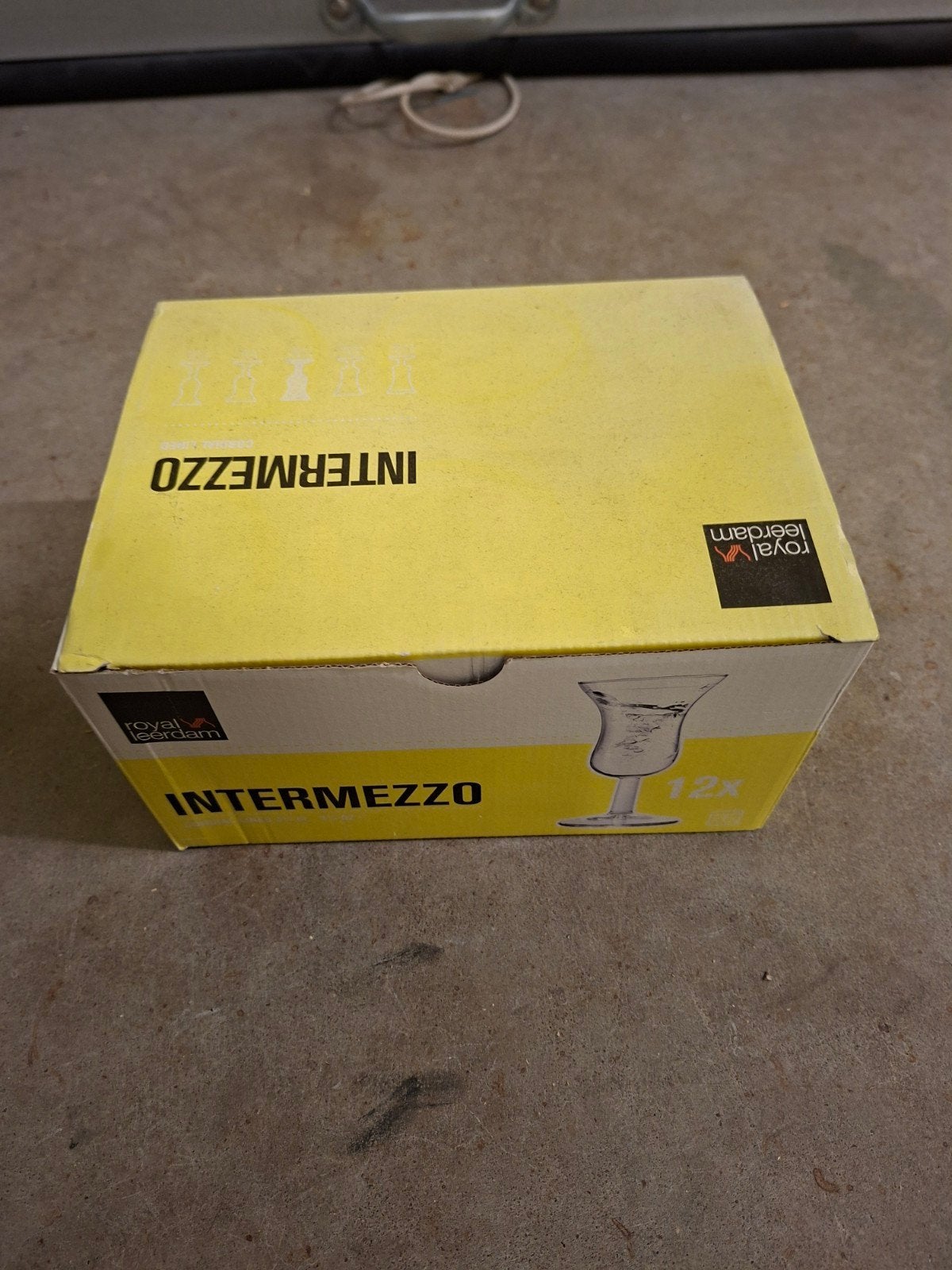 Royal Leerdam Intermezzo Cordial Lined Glazen (12x), Glas of Glazen, Overige merken, Nieuw, Ophalen of Verzenden