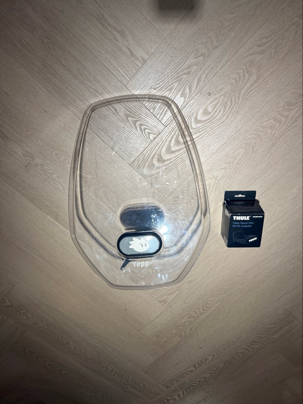 Thule Yepp Mini Windscherm + SlimFit Adapter, Ophalen of Verzenden, Zo goed als nieuw