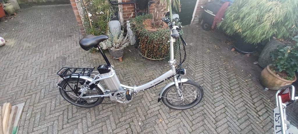 E-4motion  aluminimum vouwfiets met shimano versnellingen, 20 inch of meer, Gebruikt, Versnellingen, Ophalen