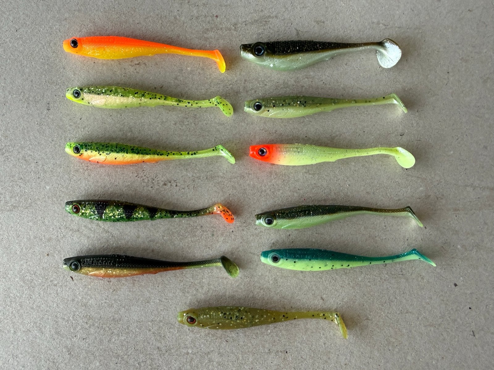 11x SPRO IRIS softbaits 8 cm verschillende kleuren, Ophalen of Verzenden, Nieuw, Overige typen