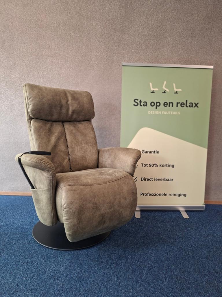 Sta op relax fauteuil Meubelzorg Sublime Luxe evt op accu