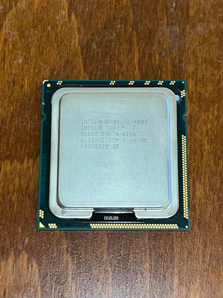 Intel Core i7 Extreme 980X, Computers en Software, 6-core, Gebruikt, Ophalen of Verzenden, LGA 1366