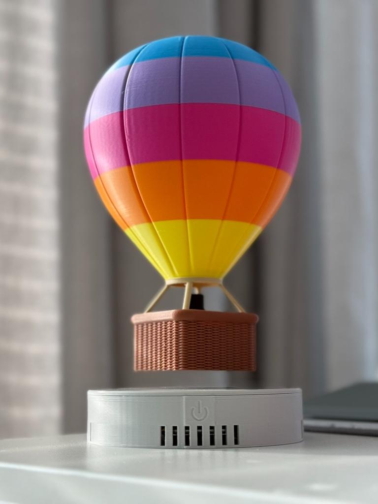 Zwevend luchtballon lamp, Ophalen of Verzenden