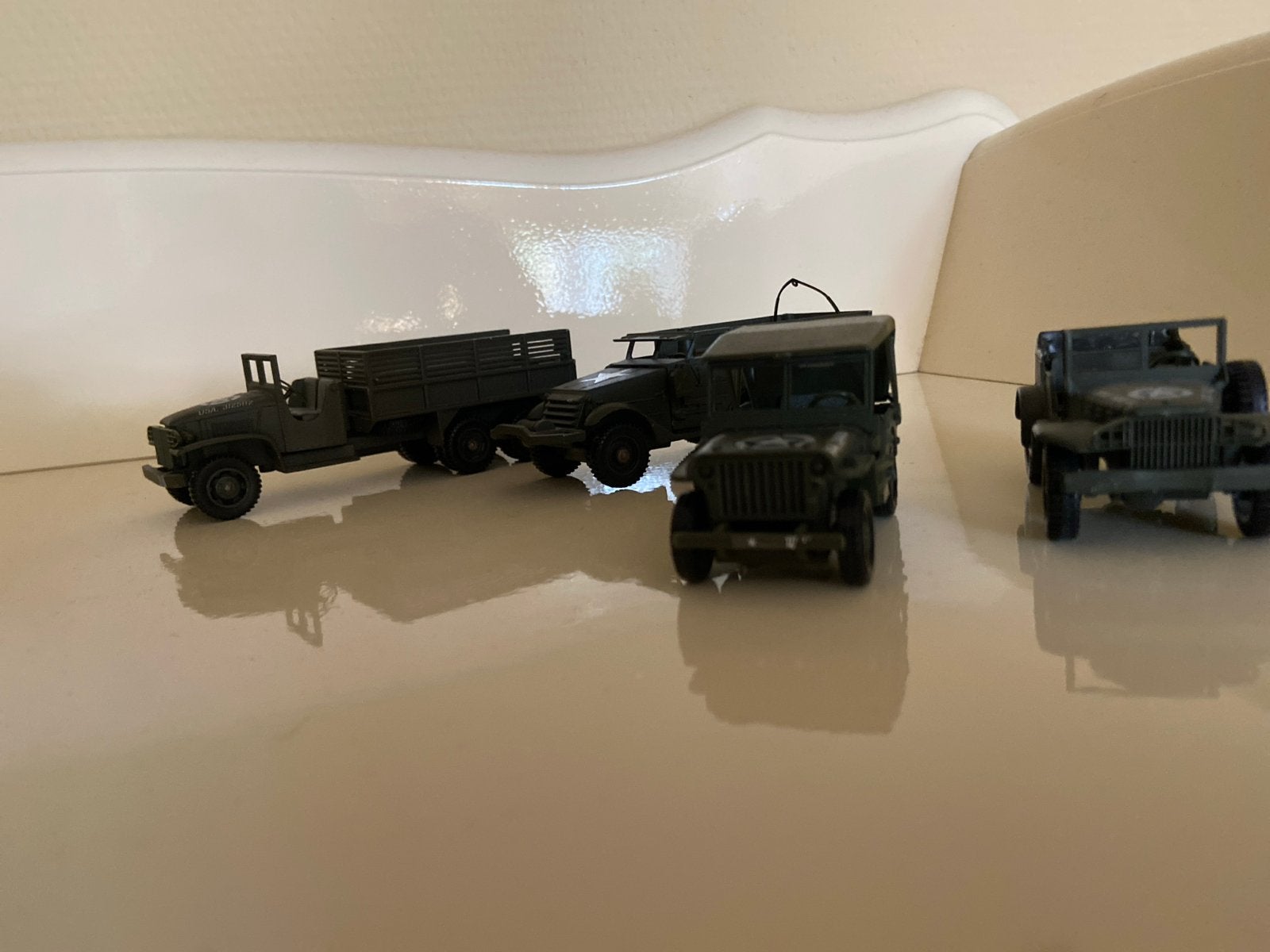 Militair Voertuigen Solido 1:43, Ophalen of Verzenden, Gebruikt, Auto, Solido