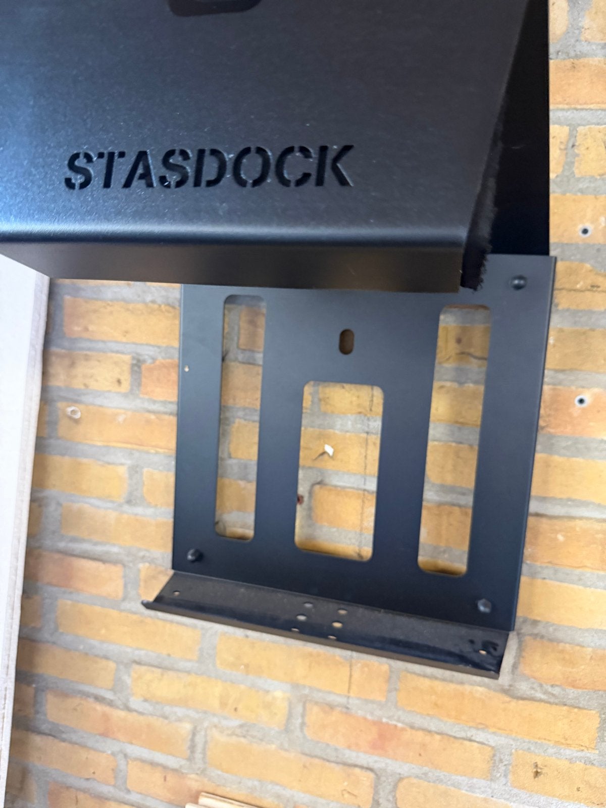 Stasdock muurbeugel voor fietsen - Zwart, Ophalen, Zo goed als nieuw