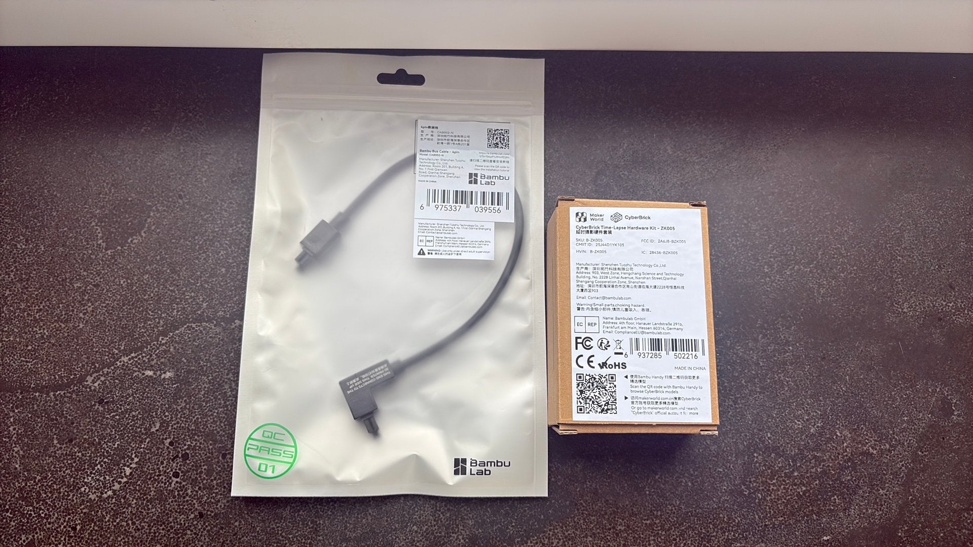 CyberBrick Time-Lapse Hardware Kit Bambu Lab A1 + kabel, Ophalen of Verzenden, Nieuw
