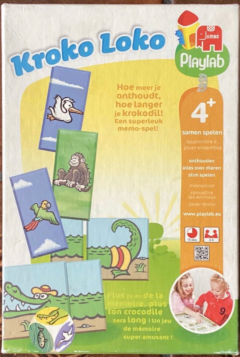 Jumbo Kroko Loko vanaf 4 jaar, Ophalen of Verzenden, Zo goed als nieuw