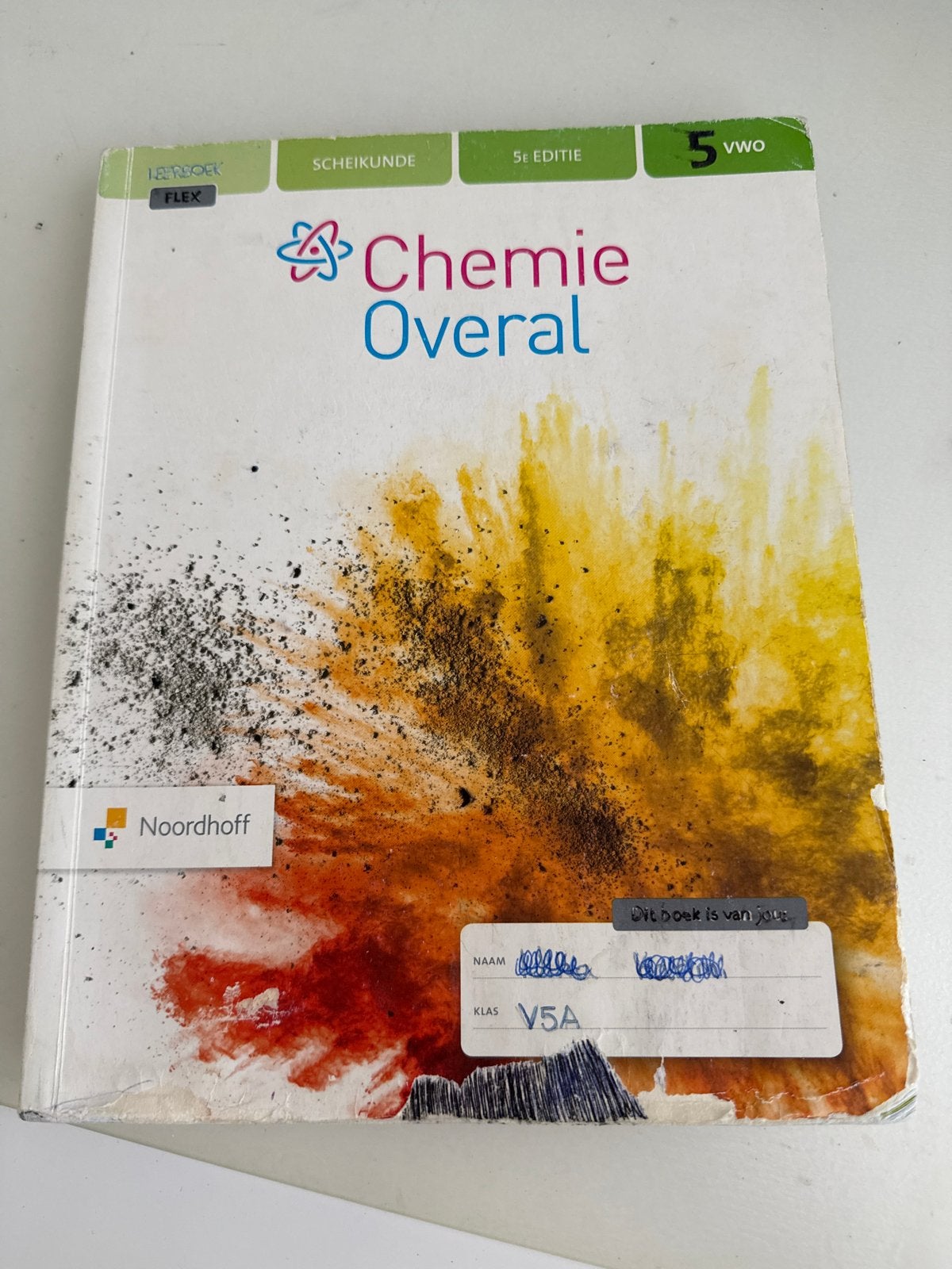 Chemie Overal 5 VWO Scheikunde (5e editie), Ophalen of Verzenden, VWO, Scheikunde