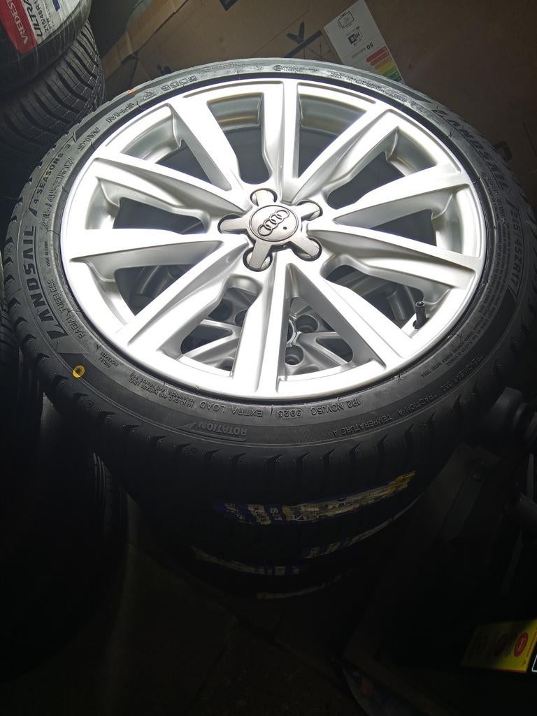 a1 "17" S-line polo TT ibiza NIEUWE BANDEN 5x100 215-45-17, Auto-onderdelen, Banden en Velgen, Ophalen, 215 mm, Banden en Velgen