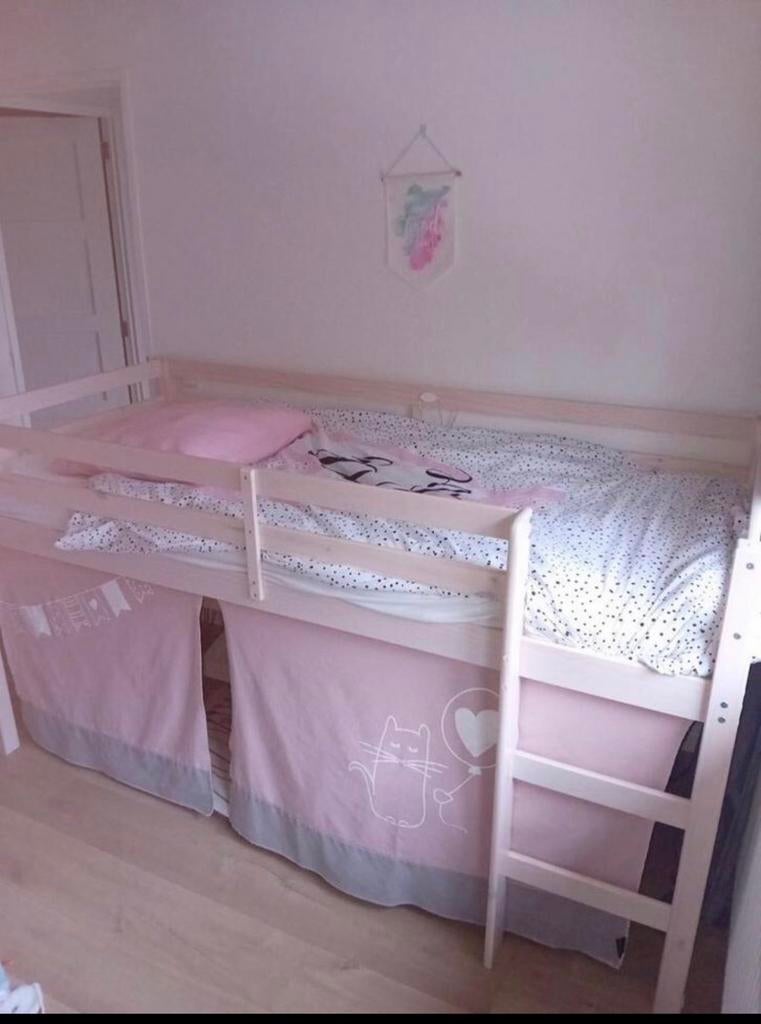 Hoogslaper, Kinderen en Baby's, Kinderkamer | Stapelbedden en Hoogslapers, Ophalen, Zo goed als nieuw, Hoogslaper