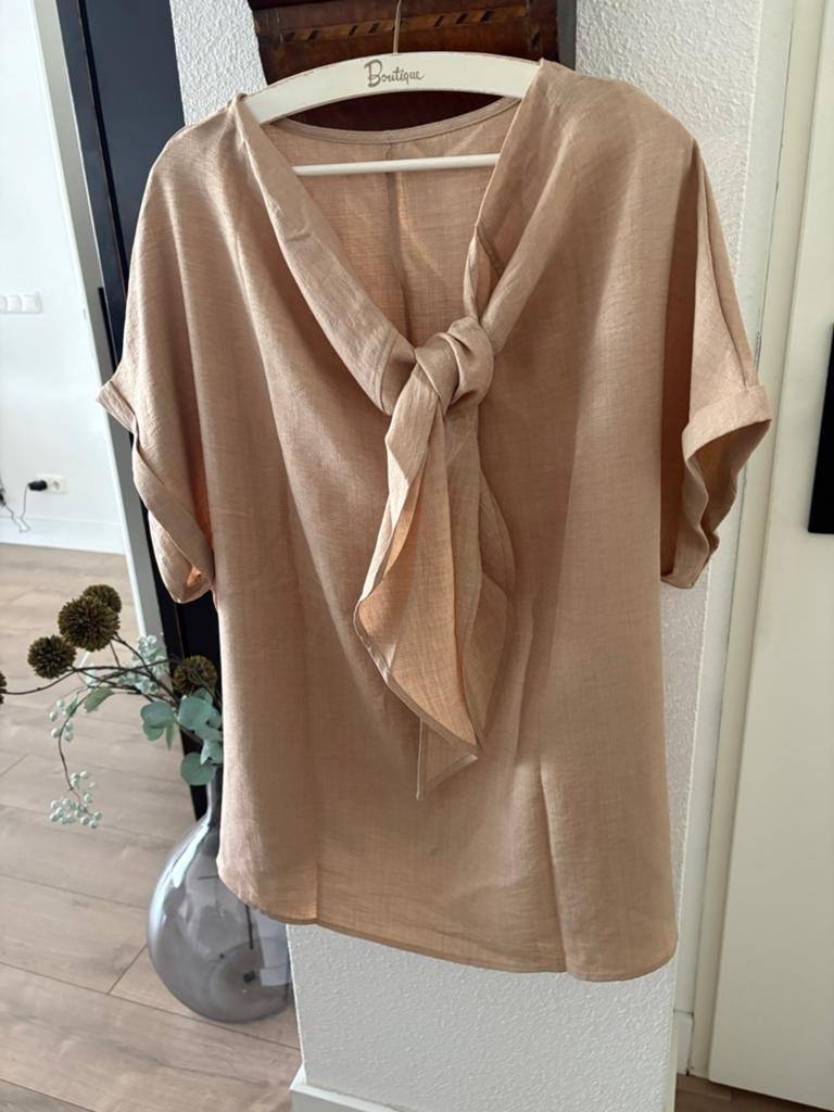 Nieuwe bliuse 46/48, Ophalen of Verzenden, Nieuw, Bruin, Blouse of Tuniek
