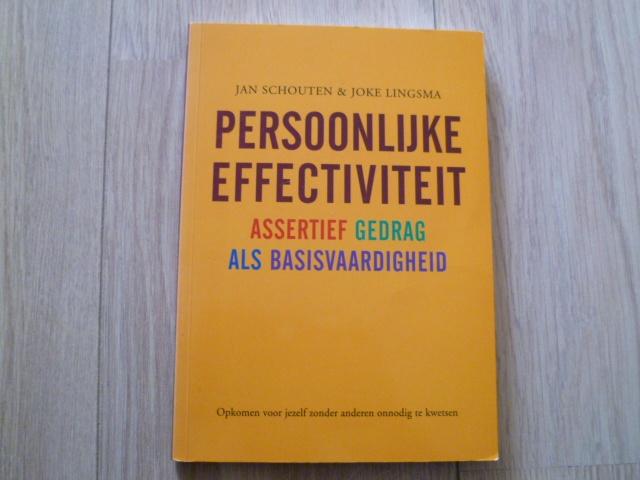 Jan Schouten - Persoonlijke effectiviteit, Verzenden, Zo goed als nieuw