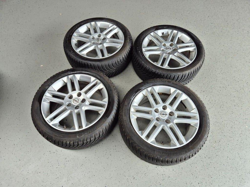 Opel Vectra GTS Wielset 5x110, Ophalen, Gebruikt, Banden en Velgen, 17 inch