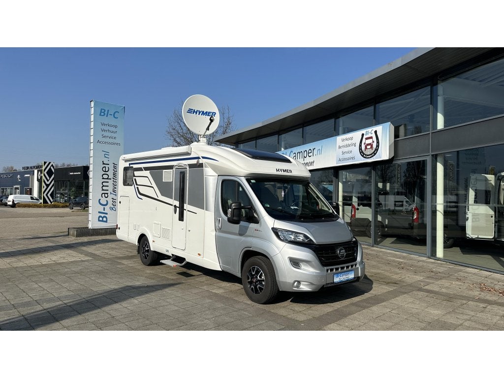 Hymer Tramp 578 GL NAVI/CAM/SAT/TV/OYSTER 85 cm, Caravans en Kamperen, Luifel, Chemisch toilet, Koelkast, Ringverwarming