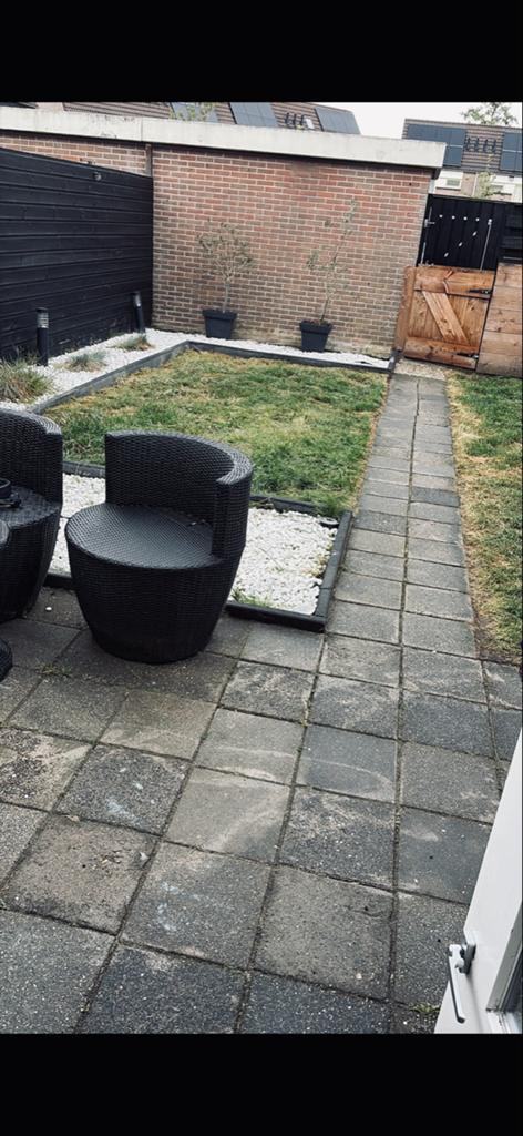 Gebruikte terrastegels voor tuin of pad, Tuin en Terras, Ophalen, Gebruikt, 5 tot 10 m², Beton