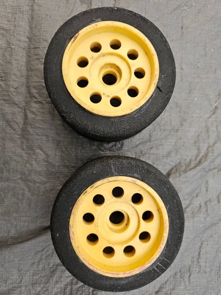 Vintage Serpent wielen 1/8 gebruikt, Gebruikt, Auto offroad, Ophalen of Verzenden, Nitro