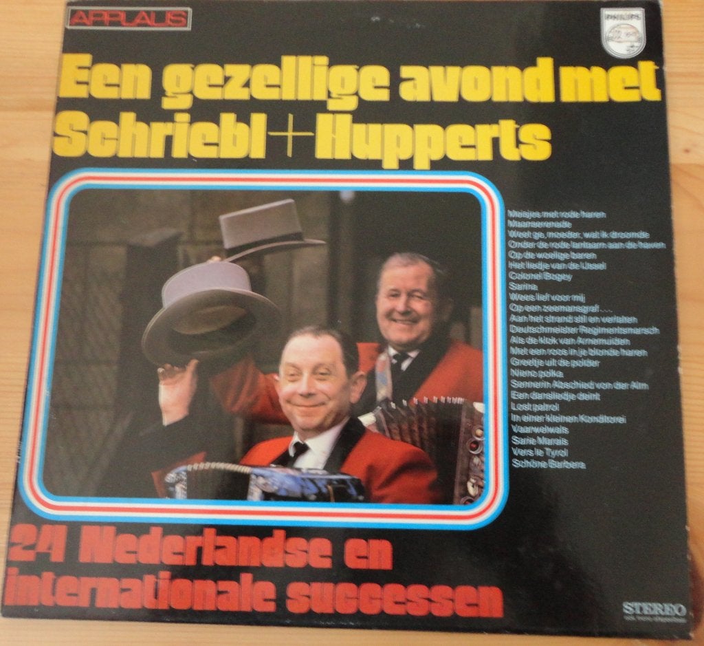 Schriebl & Hupperts -een gezellige avond met (LP), Ophalen of Verzenden, Gebruikt, 12 inch, LP