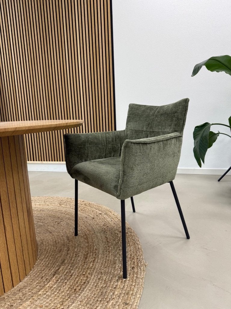 Kick Goos Groen - Set van 6 - Nieuw in doos, Huis en Inrichting, Stoelen, Overige kleuren, Kick, Nieuw, Ophalen of Verzenden