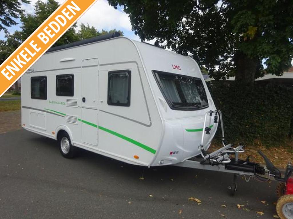 Lmc Sassino 460 LU Enkele Bedden, Caravans en Kamperen, Caravans, Standaardzit, Schokbreker, Bedrijf, 750 - 1000 kg