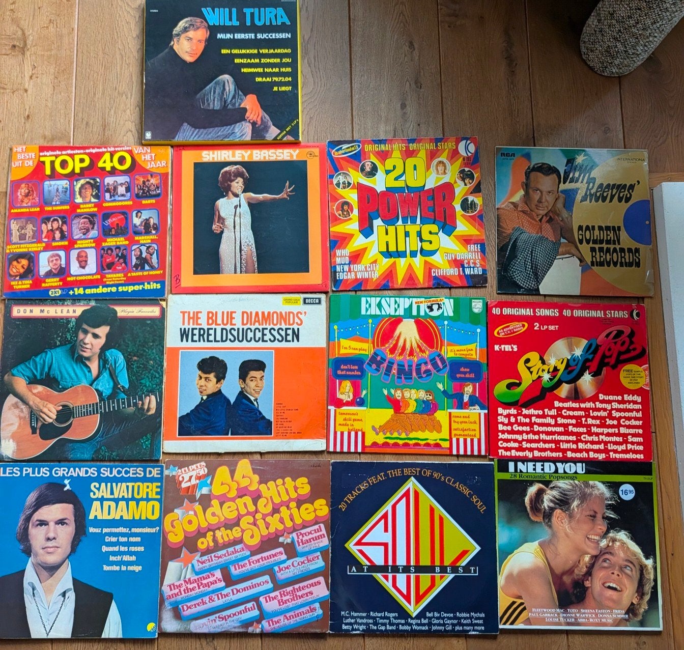 LP Vinyl Collectie pop jaren 60/70 - Verschillende Artiesten, Cd's en Dvd's, LP, Gebruikt, Pop, Ophalen of Verzenden
