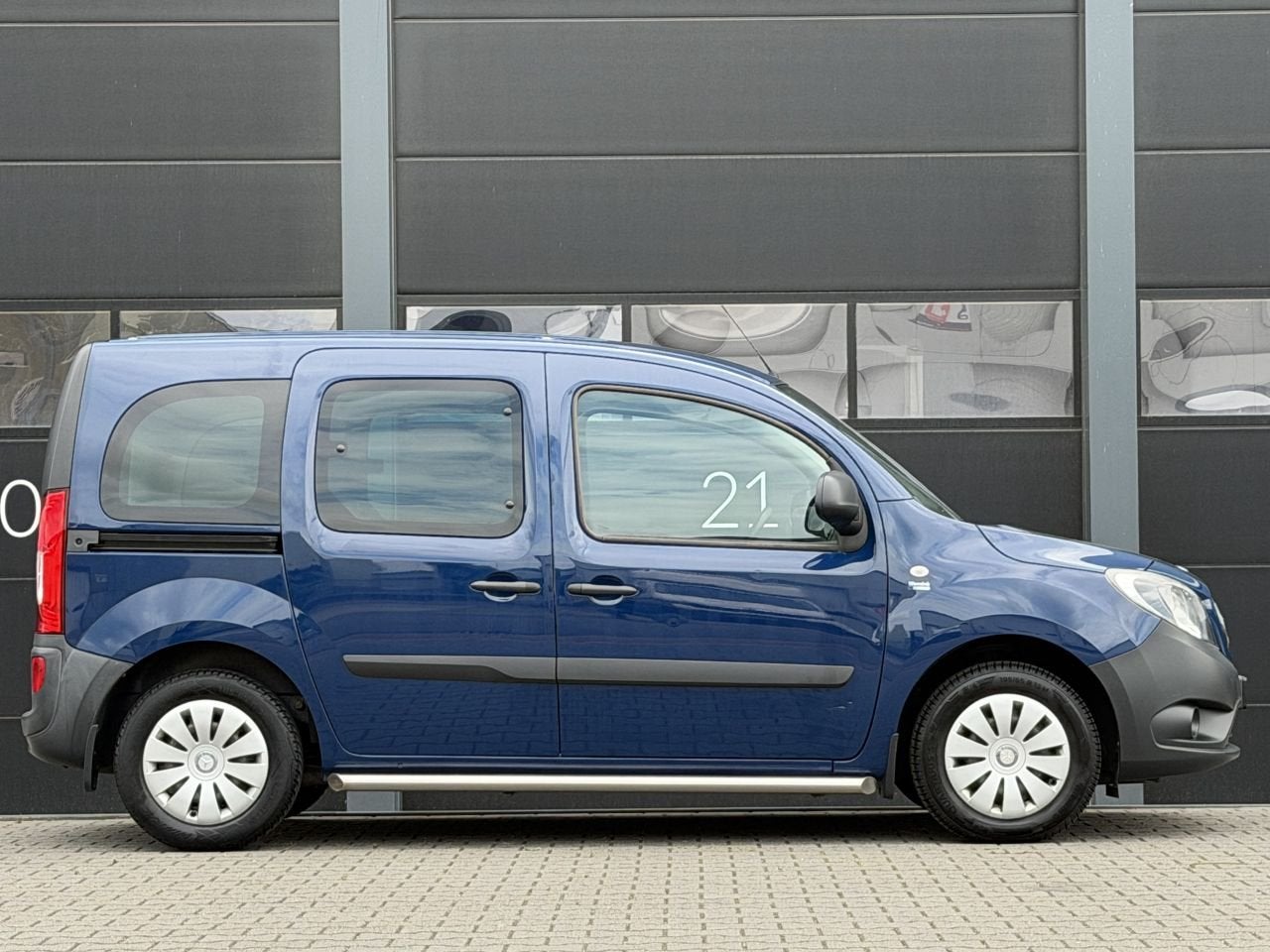 Mercedes-Benz Citan 108 CDI Clima 5-PERS EURO-6 (bj 2018), Blauw, Bedrijf, Onderhoudsboekje, 154 €/maand