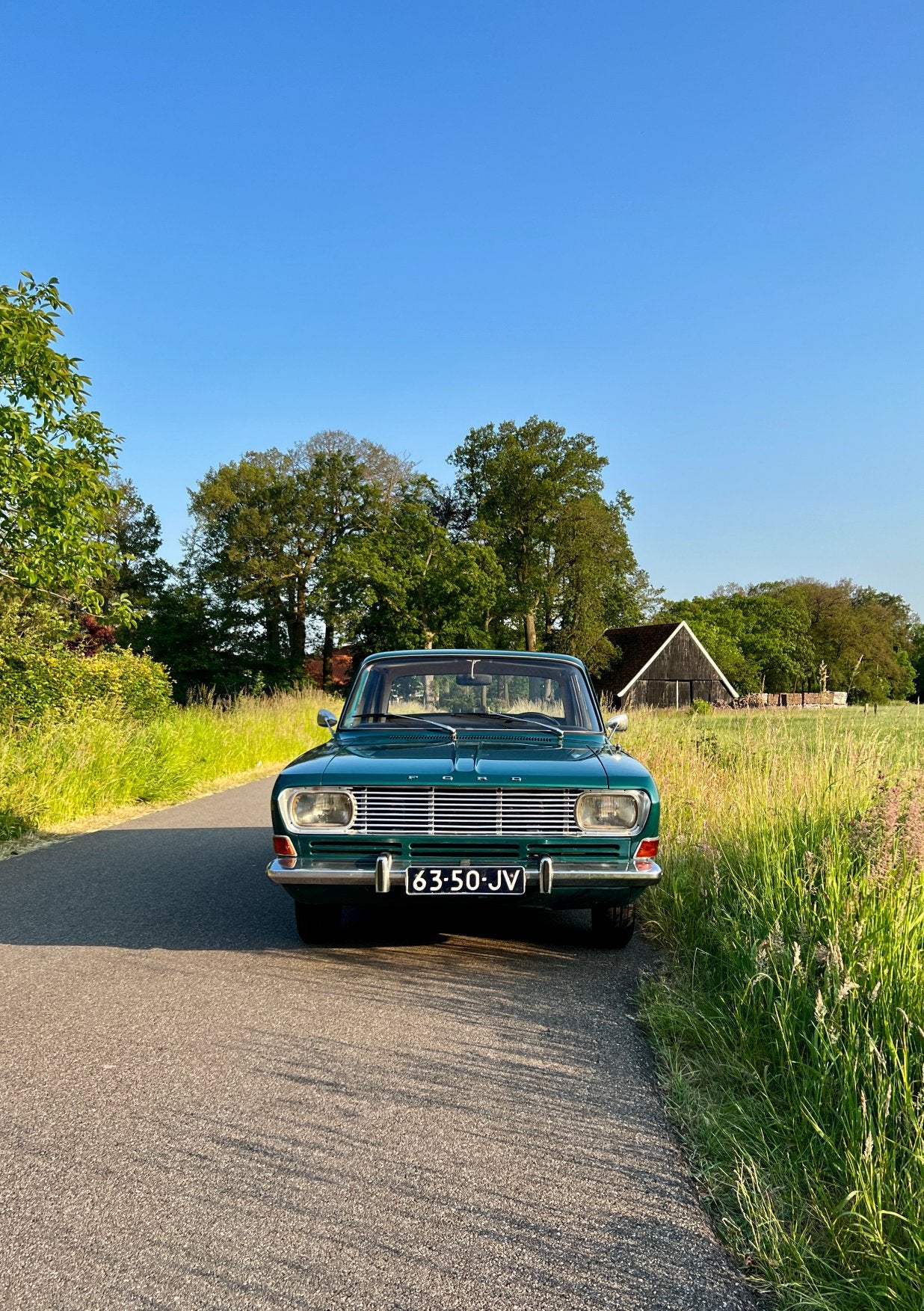 Ford Taunus 1.5 15M P6 1969 Groen, foto 5