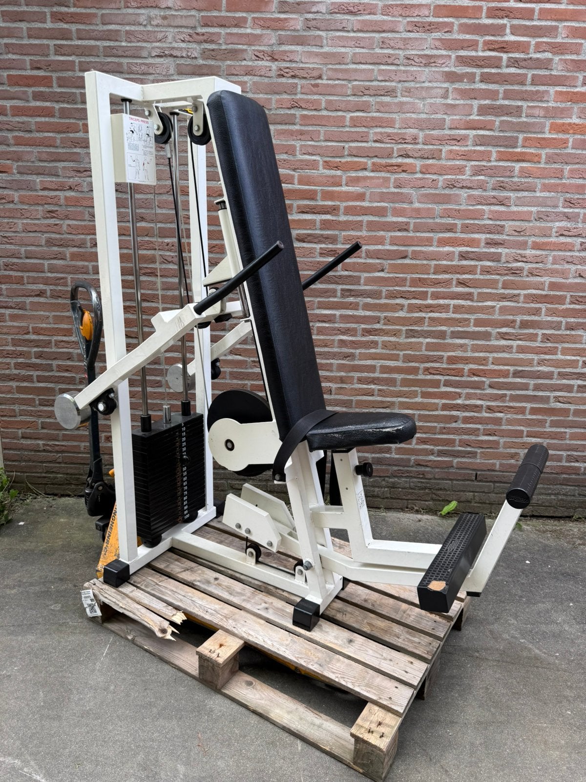 Technogym tricep dip machine/ triceps/ trizeps/, Ophalen, Gebruikt, Xtx, X