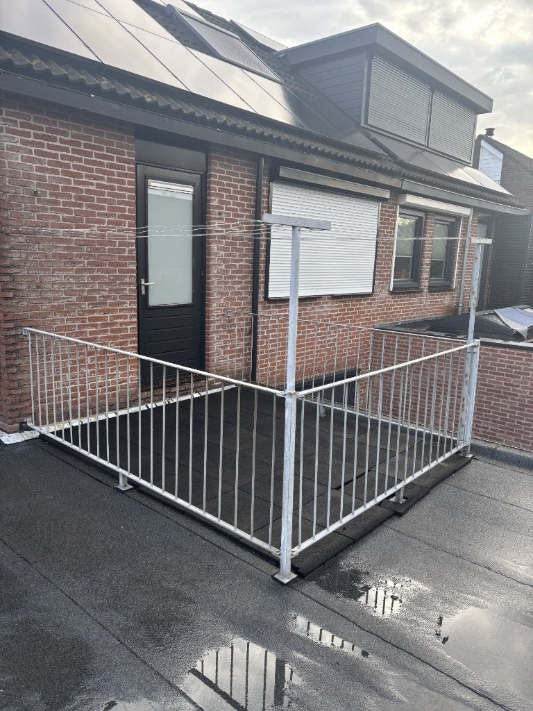 Balkonhek + plus droogrek, Ophalen, Gebruikt, IJzer
