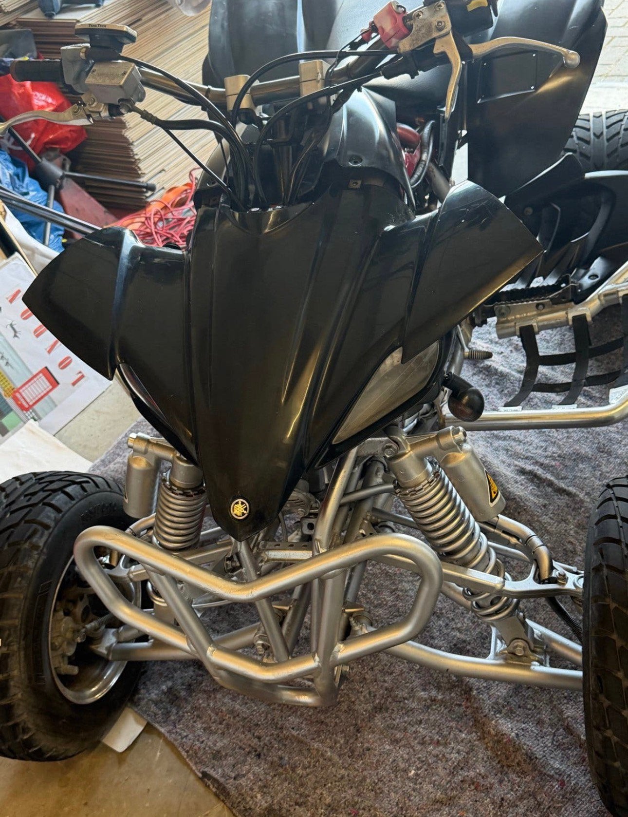 Yamaha yfz 450, Motoren, Ophalen