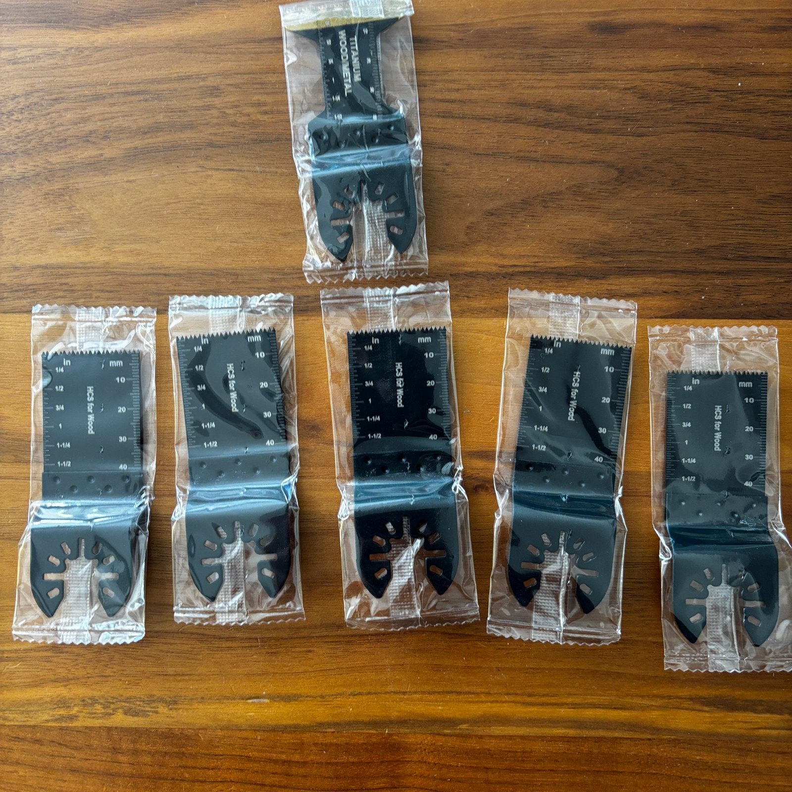 Multitool zaagbladen set - 6 stuks - nieuw, Ophalen, Zo goed als nieuw, Minder dan 600 watt