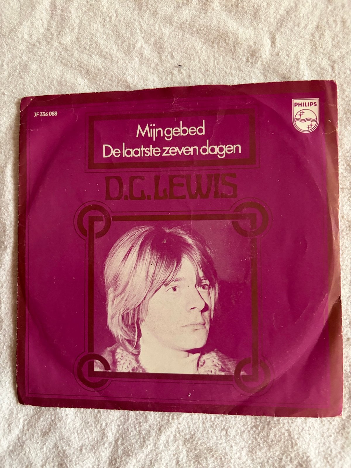 D.C. Lewis - Mijn Gebed / De Laatste Zeven Dagen (Vinyl), Cd's en Dvd's, Vinyl Singles, Gebruikt, 7 inch, Ophalen of Verzenden