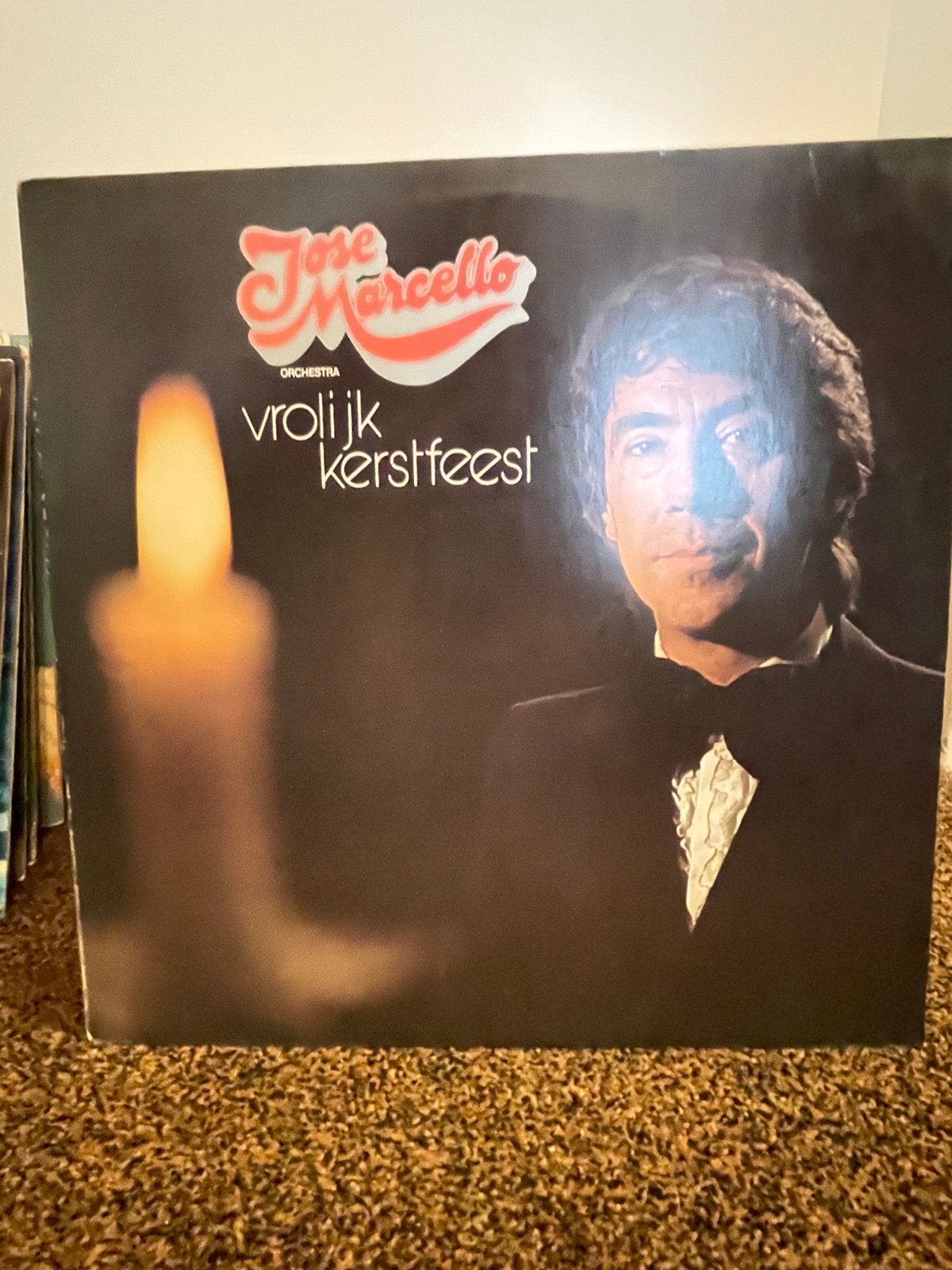 Jose Marcello Orchestra - Vrolijk Kerstfeest LP, Ophalen of Verzenden, Gebruikt