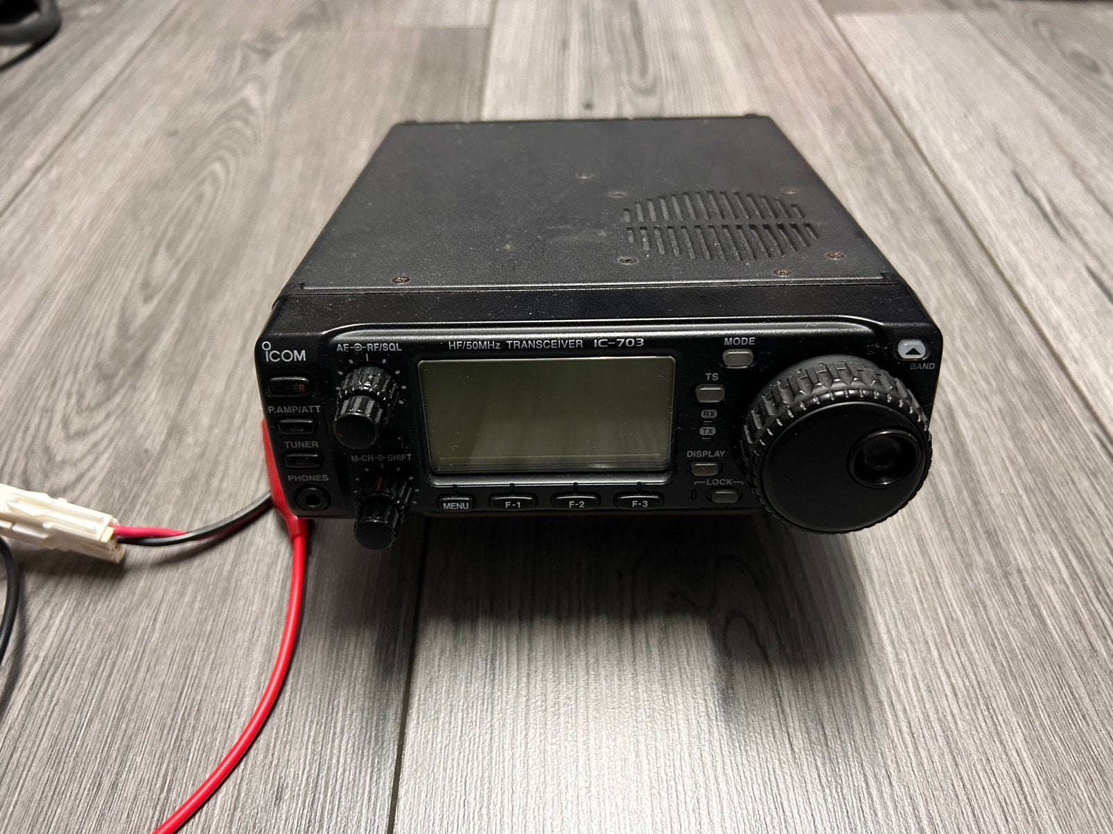 Icom 703 met cw filter, Ophalen of Verzenden, Gebruikt, Zender en Ontvanger