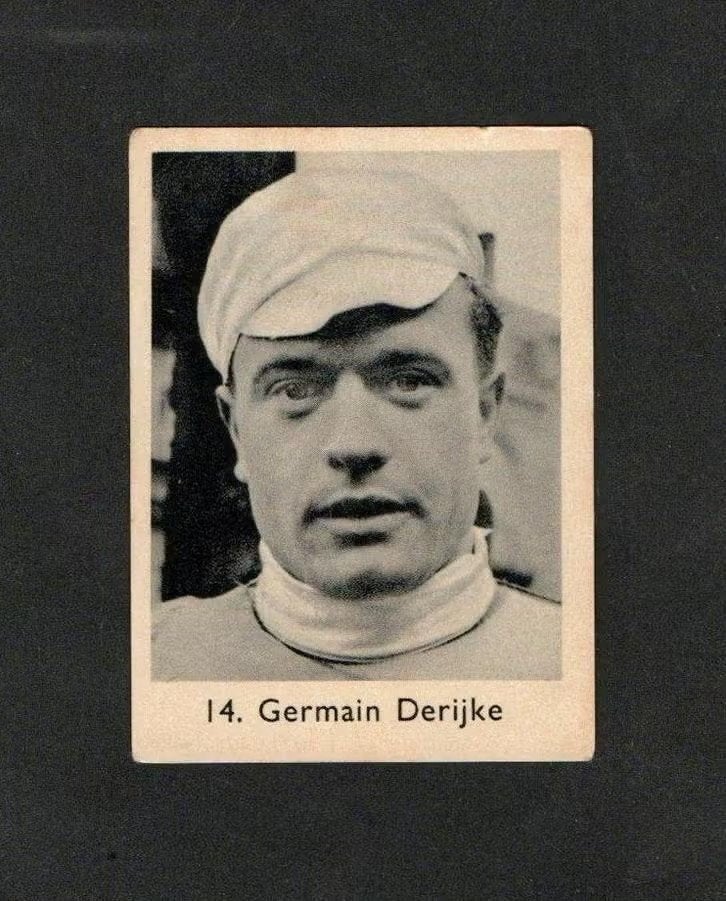Verzamelplaatje Wielrennen Wielrenner Germain Derijke (14)., Ophalen of Verzenden, Zo goed als nieuw