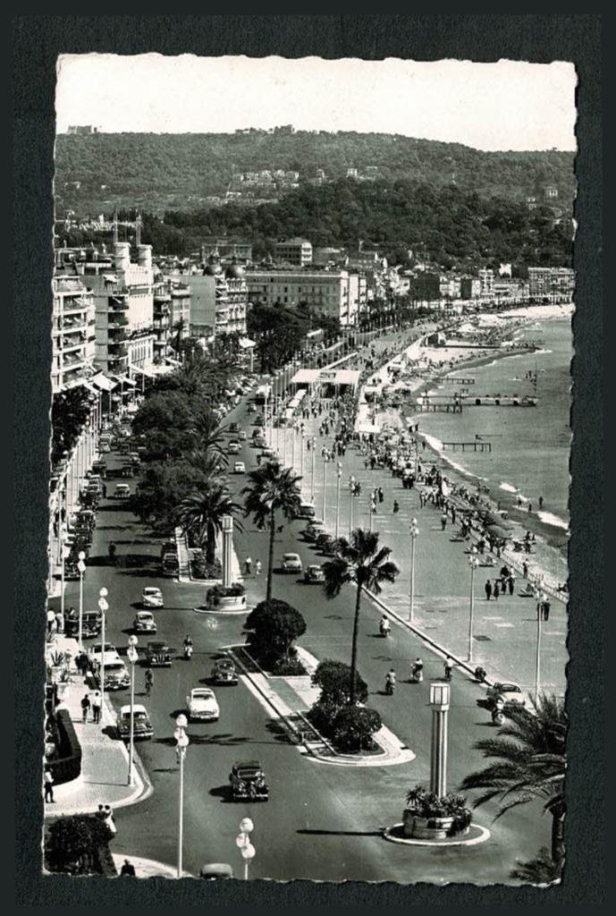Frankrijk : La cote d'Azur - afgestempeld 1961, Verzenden, 1960 tot 1980, Gelopen, Frankrijk