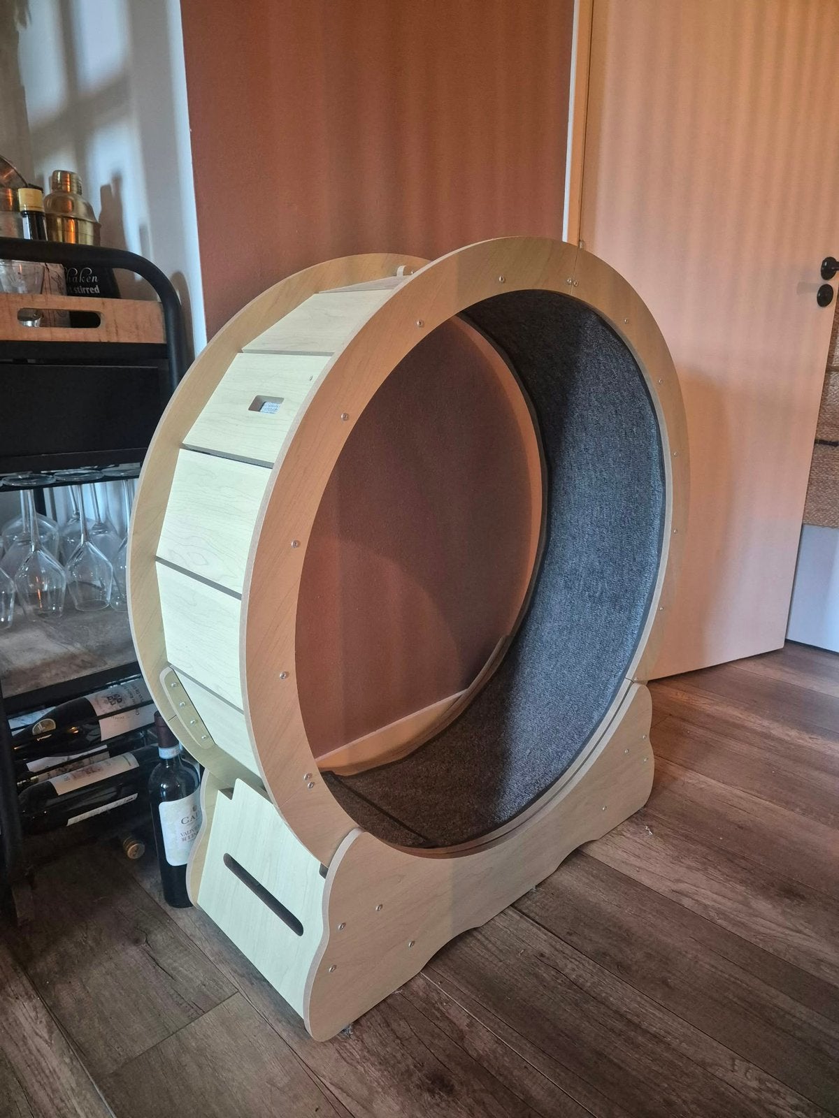 Looprad voor kat – ideaal voor beweging en speelplezier, Ophalen, Zo goed als nieuw, Katten