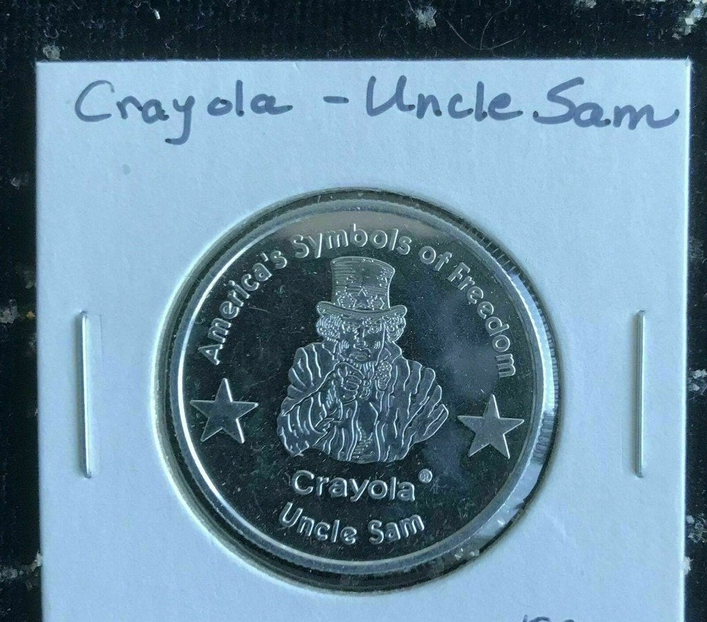 Amerika - Crayola Uncle Sam Token**, Verzenden, Overige materialen, Buitenland