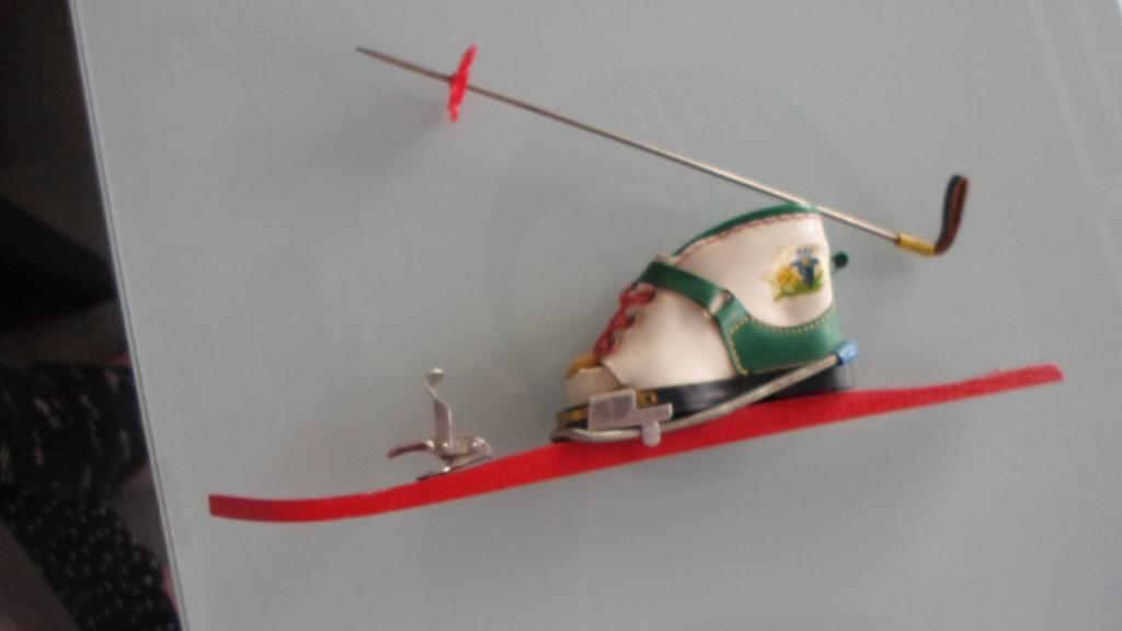 deco mini ski en stok plansee, Ophalen of Verzenden, Gebruikt
