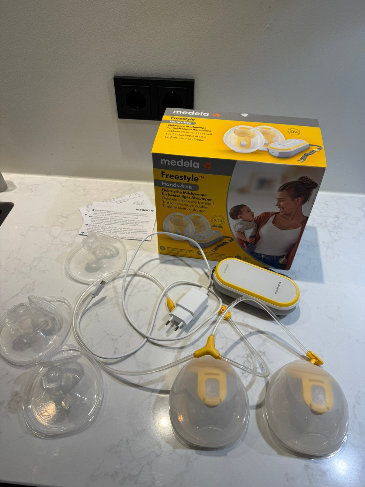 Medela draadloze borst kolf, Kinderen en Baby's, Gebruikt, Medela, Borstkolf, Ophalen of Verzenden
