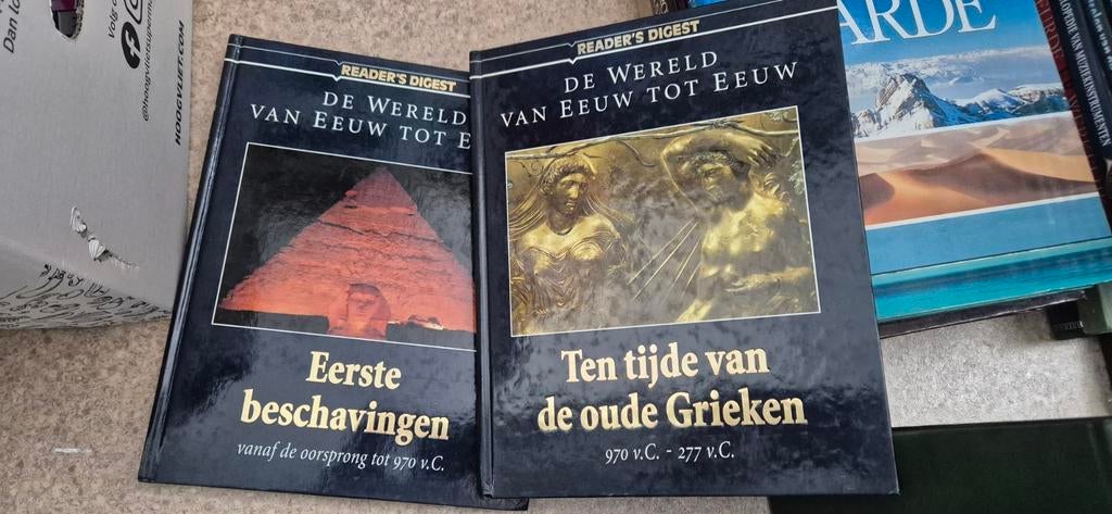 Reader's Digest boeken: Geschiedenis en natuur, Boeken, Ophalen