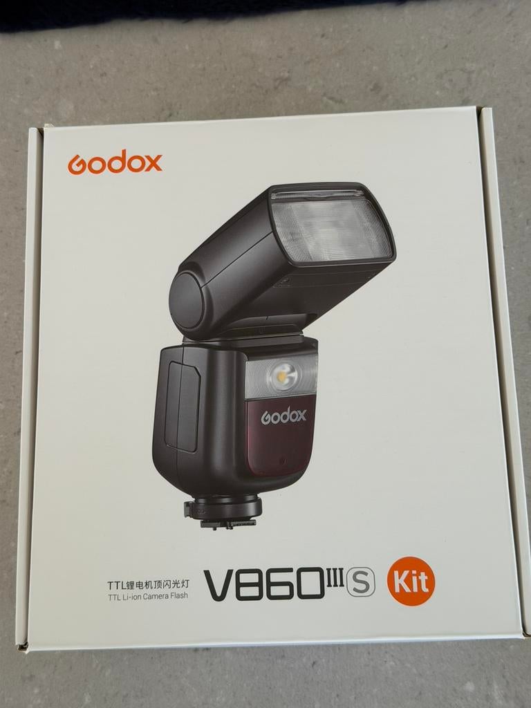 Godox V860iiiS kit flitser, Ophalen of Verzenden, Zo goed als nieuw, Metz