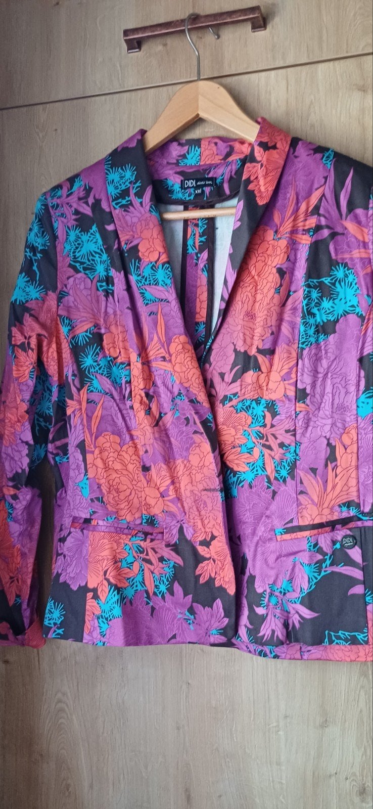 DIDI Jasje met bloemenprint - Maat XXL, Meerkleurig, Maat 46/48 (XL) of groter, DIDI, Ophalen of Verzenden