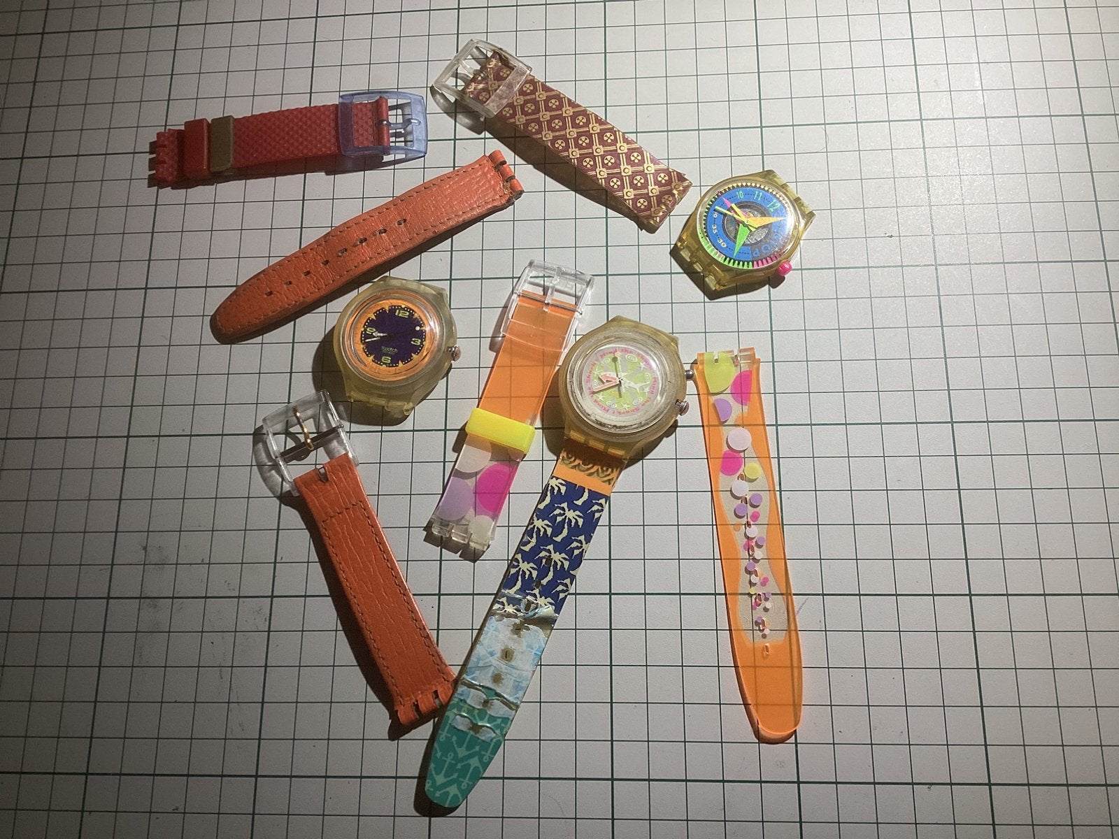 SWATCH SALE // OPRUIMING ‼️‼️‼️, Ophalen, Zo goed als nieuw, Kunststof, Swatch