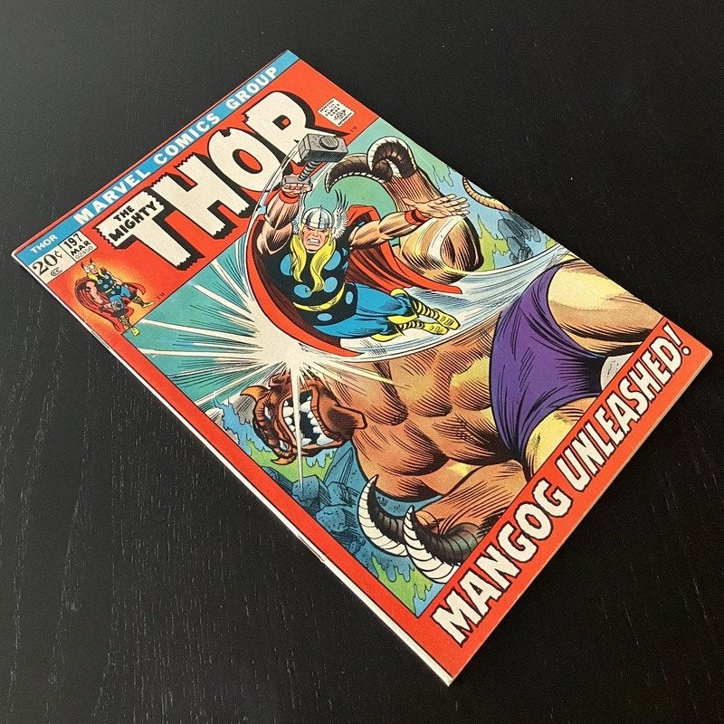 Thor Vol.1 #197 (1972) FN- (5.5), Amerika, Marvel Comics, Ophalen of Verzenden, Gelezen