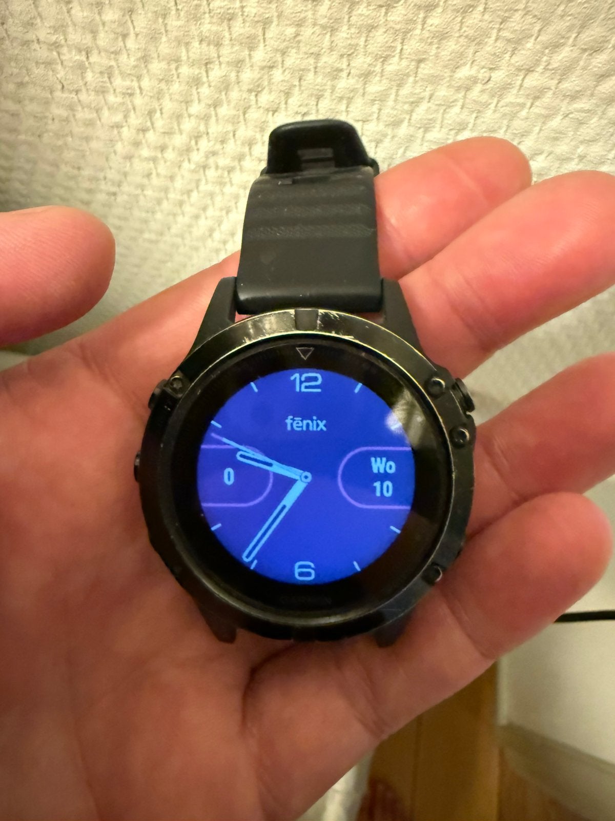 Garmin fenix 5, defecte accu, Verzenden, Gebruikt, Zwart, Android