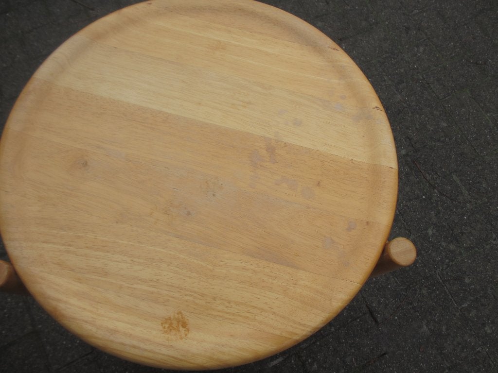 Scandinavische Ronde Trolley jaren 80/90 Jens Quistgaard, Ophalen of Verzenden, Gebruikt, Hout