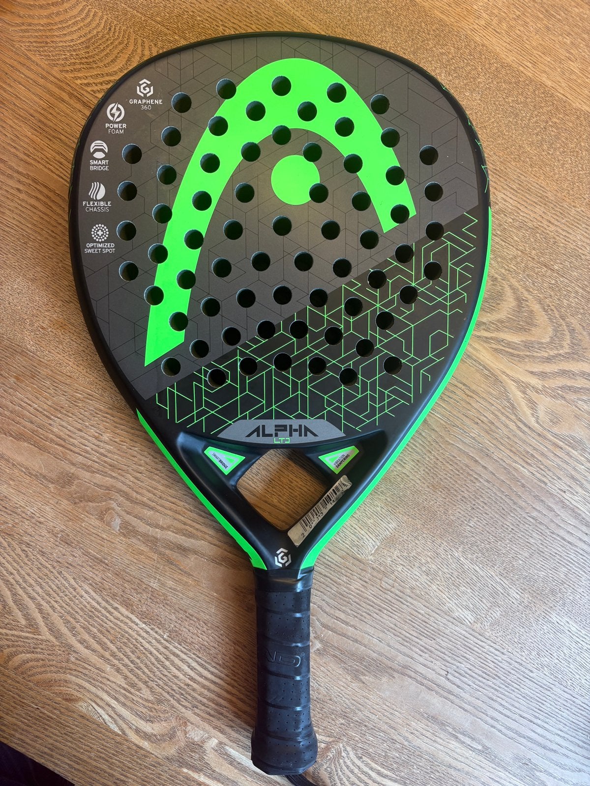Head Alpha LTD padelracket, Ophalen of Verzenden, Gebruikt, Padelracket
